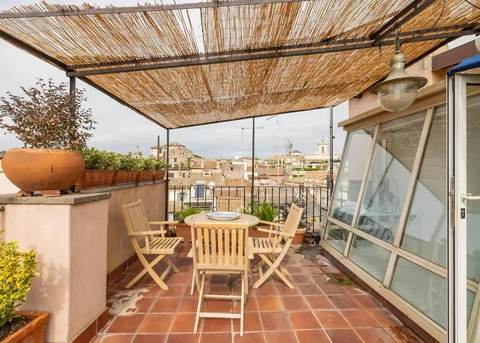 דירה Pantheon With Terrace רומא